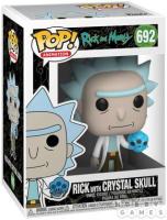 Фигурка Funko POP! Animation Rick & Morty Rick with Crystal Skull (692) 45438
