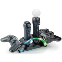 Зарядная станция для двух геймпадов PS3 и PS Move Nitho Arch Charger[Б.У АКСЕССУАРЫ]