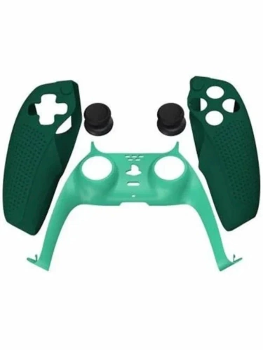 Набор DOBE 4в1 для геймпада Playstation DualSense 5, TP5-1529 зеленый [АКСЕССУАРЫ]