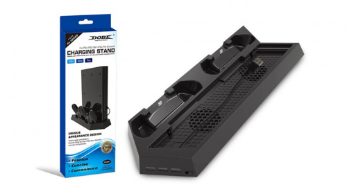 Зарядная станция с охлаждением для PS4/SLIM/PRO (TP4-023B)[PLAY STATION 4]