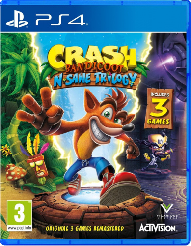 Crash Bandicoot : The N Sane Trilogy[PLAY STATION 4]