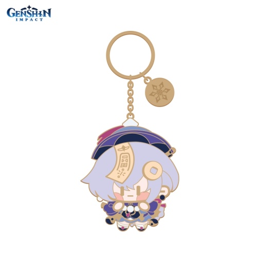 Брелок металический Chibi Character Metal Keychain Qiqi[ПОДАРКИ]